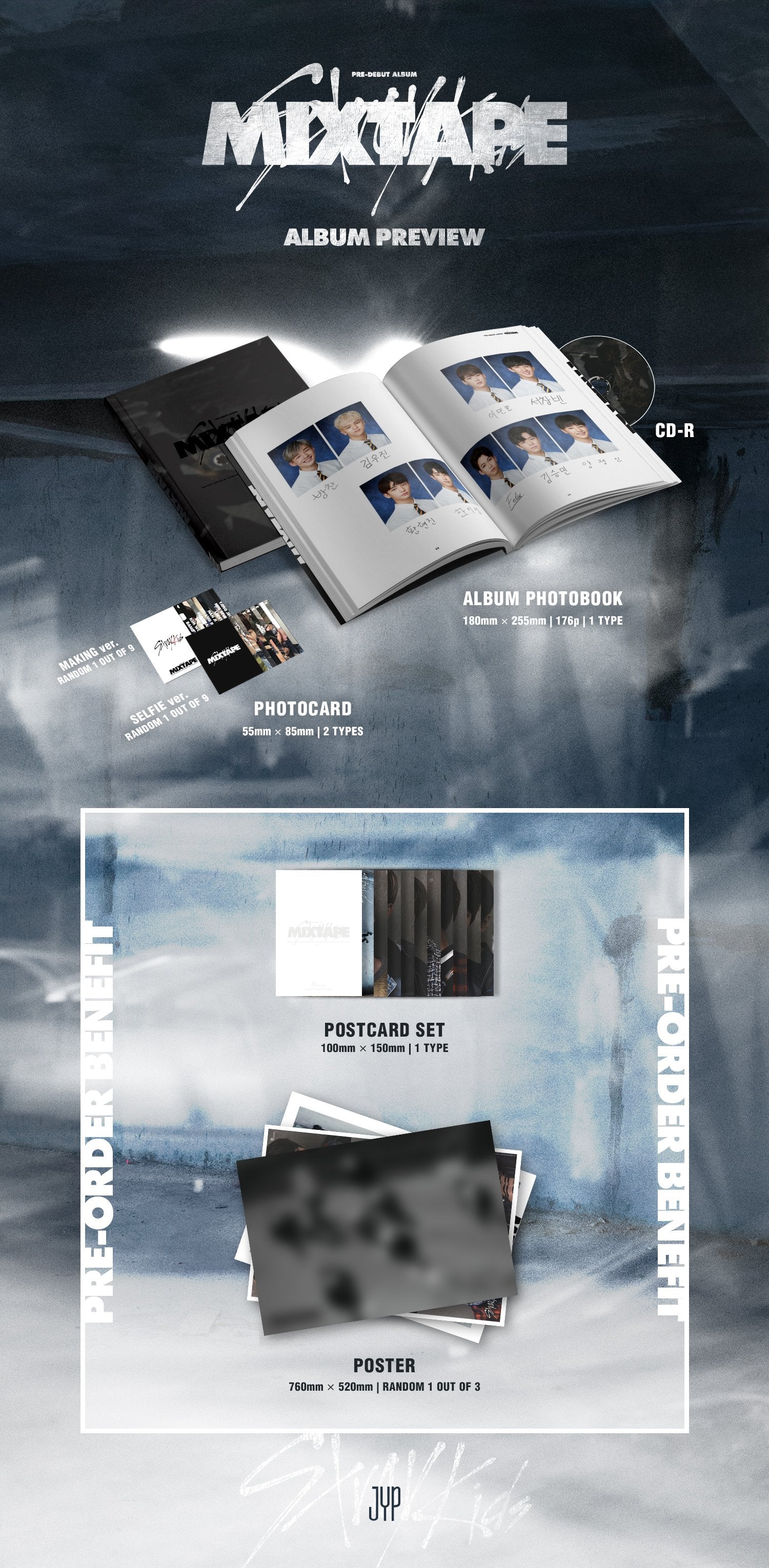 STRAY KIDS PRE-DEBUT ALBUM - MIXTAPE – SubK Shop