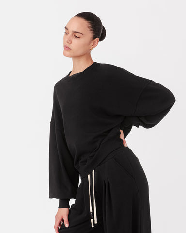 AUBREY TOP BLACK – NYLORA