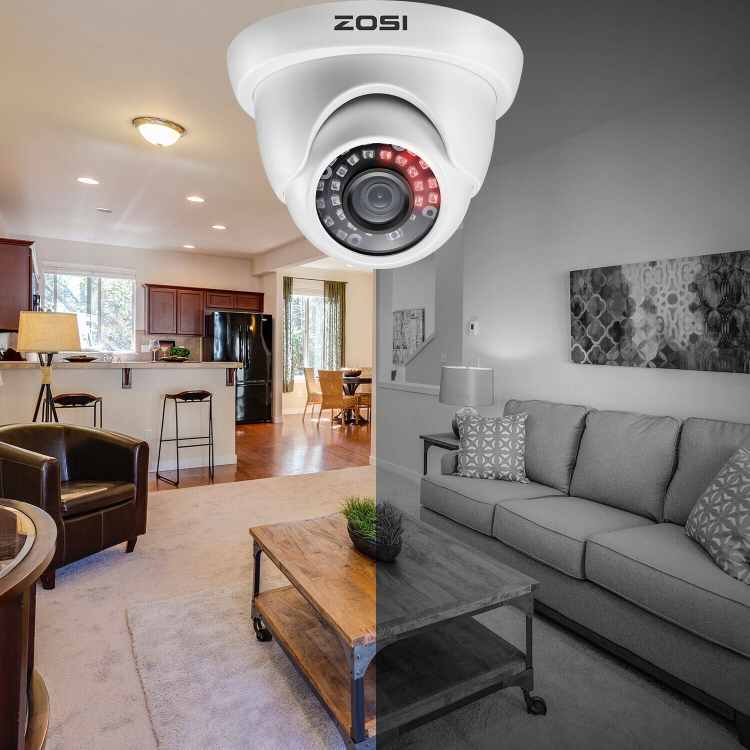 2MP]C418 Bullet Add-on Analog Camera for CCTV DVR - ZG4192C - Zosi