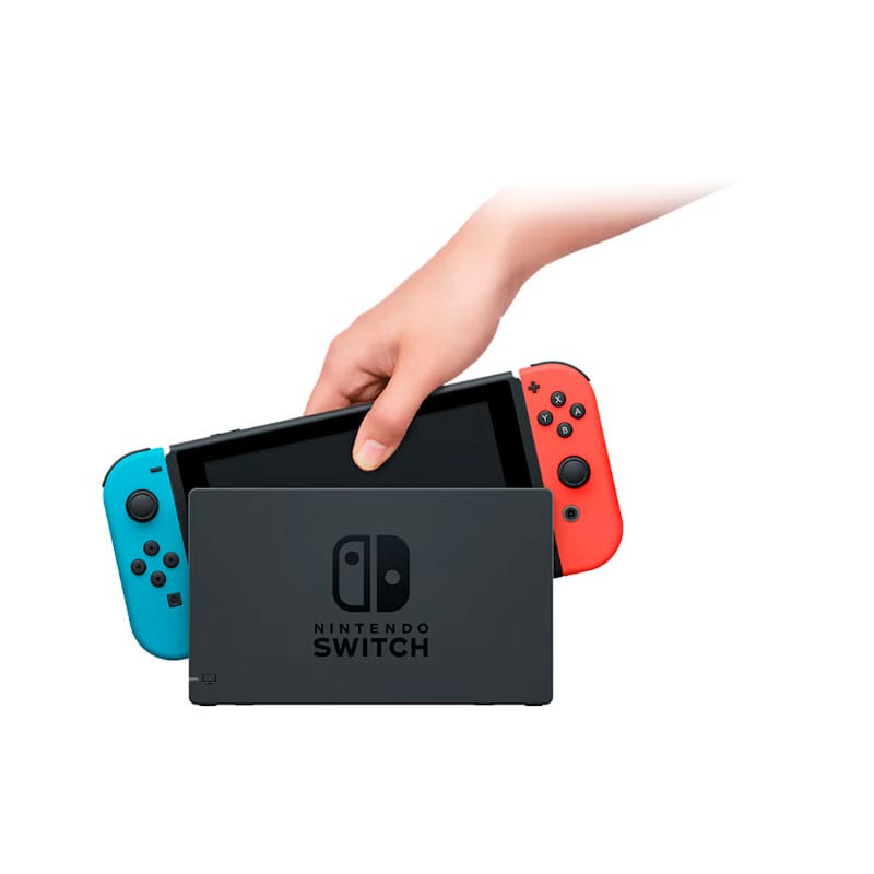 Console Nintendo Switch 32GB Azul e vermelho Nacional HADSKABA1