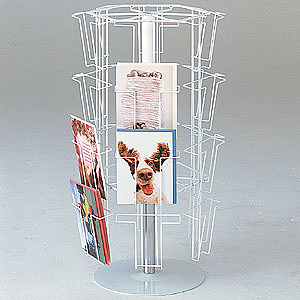 什器 回転ラック1台 古道具 卍4段回転小物掛け〔ストエキオリジナル