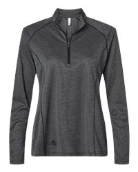 adidas A593 Men's Space Dyed 1/4-Zip Pullover | S&S