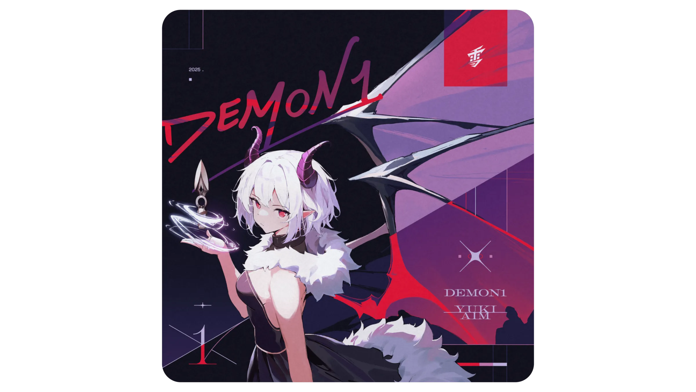 Yuki Aim Yuki x Demon1 Glass/ Cloth Gaming Mousepad – Respawn
