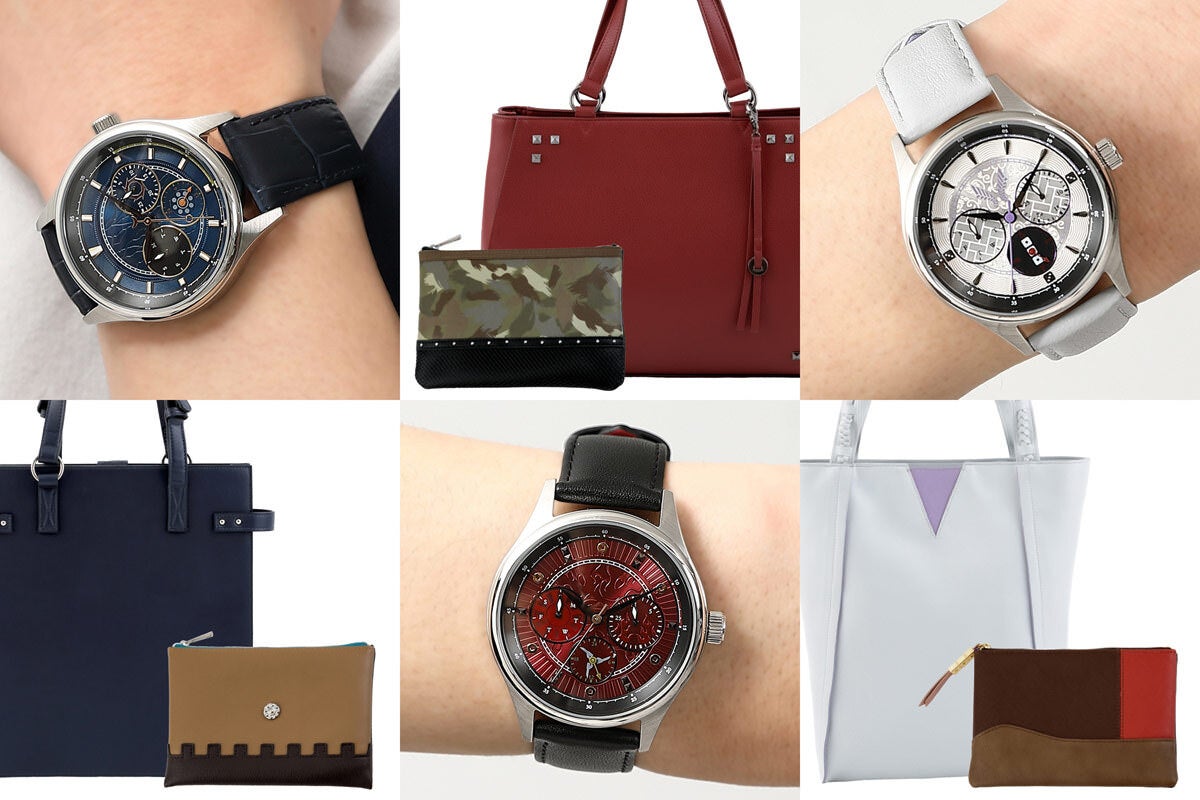 戦国BASARA』シリーズより、主従モチーフの腕時計＆バッグが登場