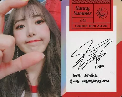 GFRIEND イェリン シンビ 直筆サイン 写真 当選品 Amazon.co.jp: GFRIEND イェリン シンビ 直筆サイン 写真 当選品