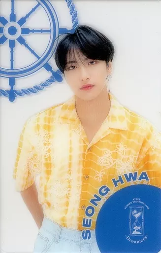 Lemino ATEEZ オリジナルトレカ B賞 ソンファ ATEEZ GOLDEN HOUR Part.4 fromm ソンファ トレカ - メルカリ