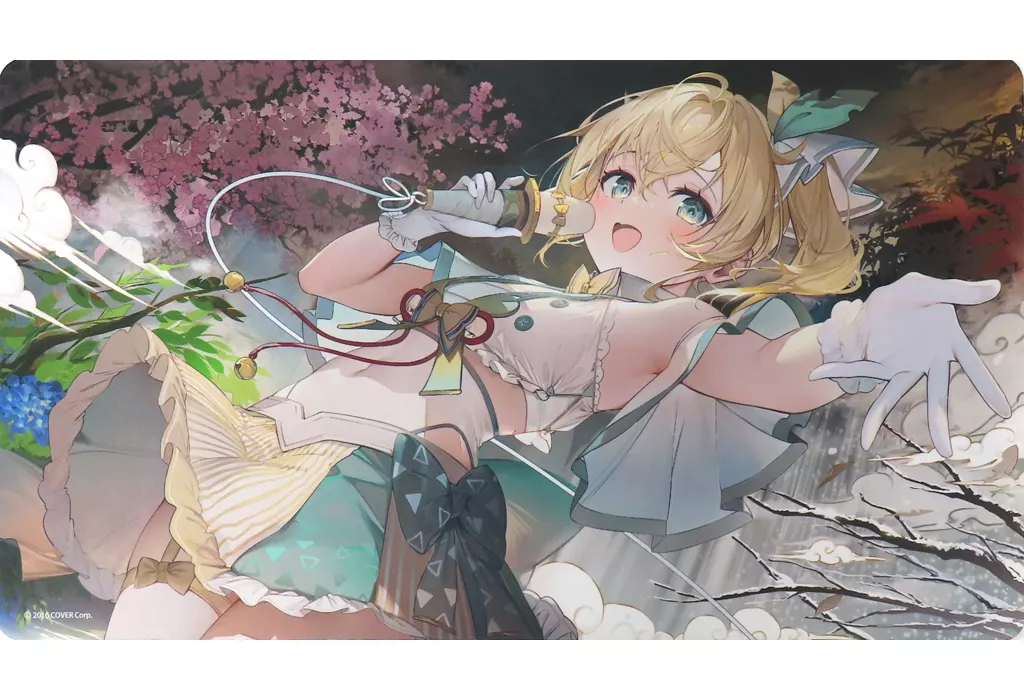 風間いろは　プレイマット 駿河屋 -<中古>風真いろは ラバーマット 「バーチャルYouTuber