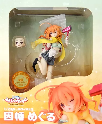 【未開封品】 あみあみ限定版　サノバウィッチ　因幡めぐる　1/7 完成品 あみあみ限定版】サノバウィッチ 因幡めぐる 1/7 完成品フィギュア