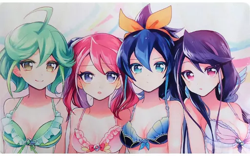 初版 ミッドナイトブルー 柚子シリーズ 雨濡れver スリーブ にじゅ Amazon.co.jp: カードスリーブ 「遊戯王/柚子 霊使いコスver