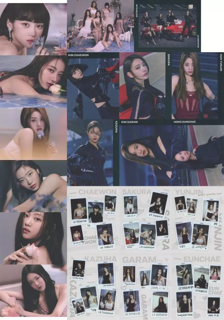 ルセラフィム The First Moment in Your Hands Unboxing] LE SSERAFIM - 'First Moment In Your Hands' Official MD