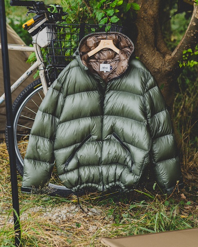 NANGA × Pilgrim Surf+Supply『Expedition Down Hoodie』 | NEWS
