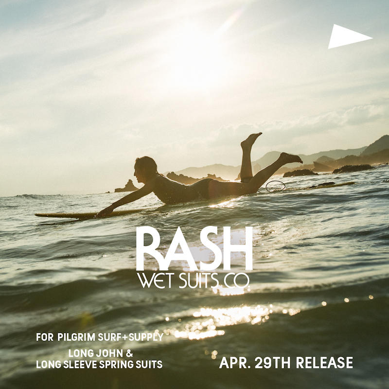 RASH WET SUITS CO. for Pilgrim Surf+Supply『LONG JOHN』&『LONG