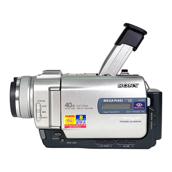 Camcorder, Sony DCR-TRV6 Mini DV Camcorder | Weekly Rental in