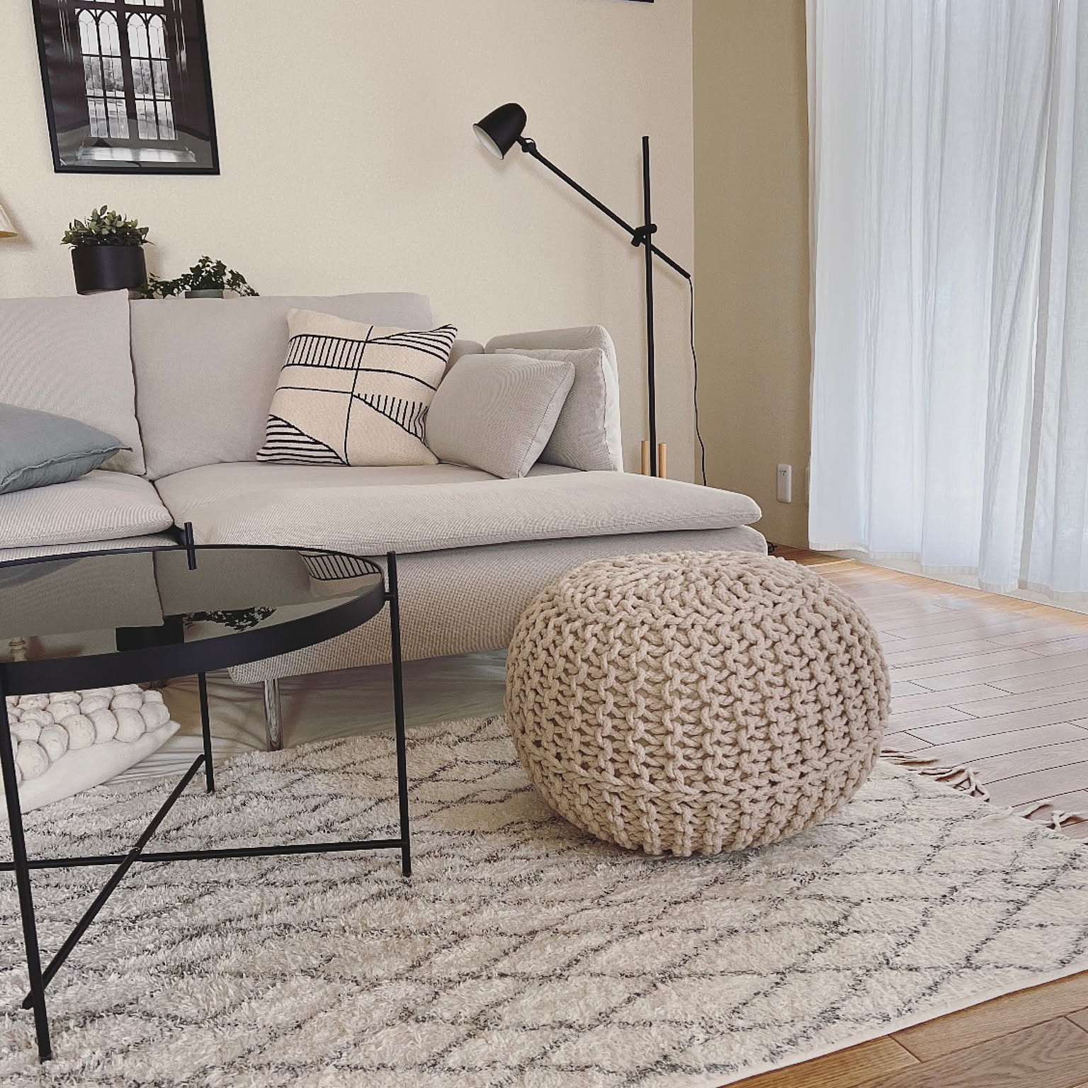 ソーデルハムン 寝椅子 フィーンスタホワイト フルカバーセット