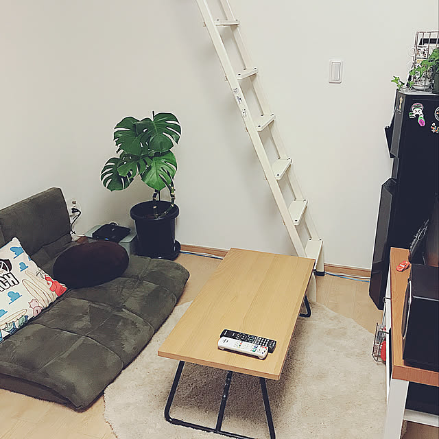 無印良品 折りたたみローテーブル・幅90cm・オーク材 オーク材