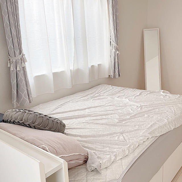 ニトリ ダブルベッドフレーム引出し付(カイト3 WH フカヒキ31) - 通販