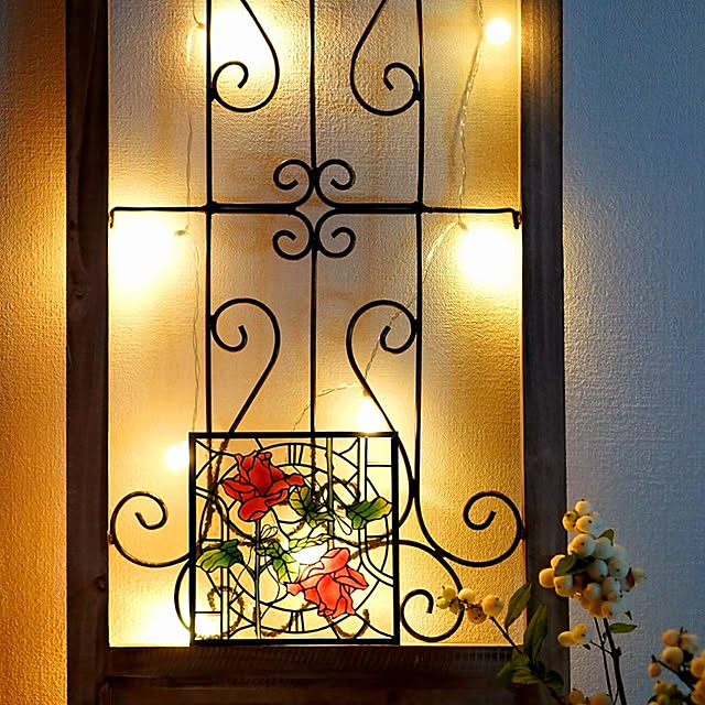 salut!(サリュ) ライフスタイル 【再入荷】ワイヤーウッドドアオブジェ