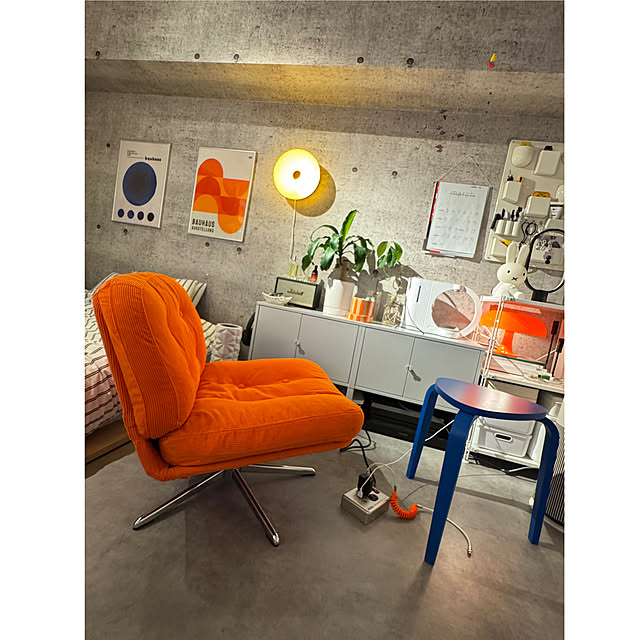 部屋全体/パーソナルチェア/IKEA/DYVLINGE ディヴリンゲ/椅子などの