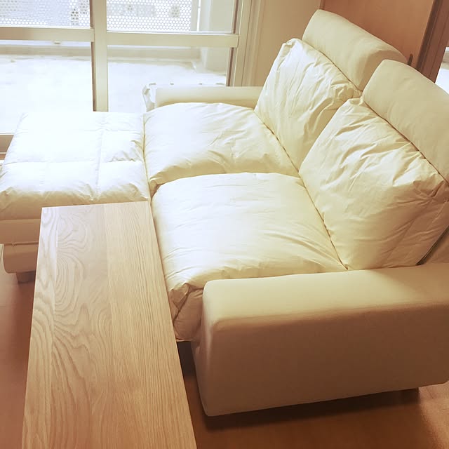 無印良品 ソファ本体・オットマン・大・羽根ポケットコイルクッション