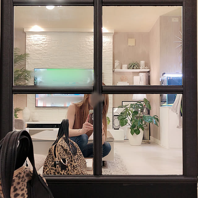 格子窓風ミラーのおすすめ商品とおしゃれな実例 ｜ RoomClip（ルーム