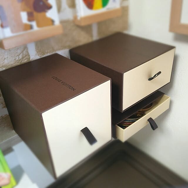 ルイヴィトン空き箱のインテリア実例 ｜ RoomClip（ルームクリップ）