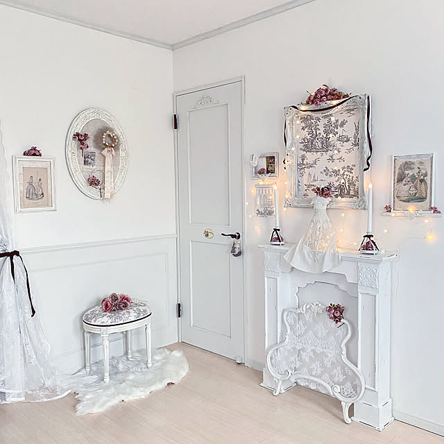 ホワイトインテリア シャビーシックのおすすめ商品とおしゃれな実例