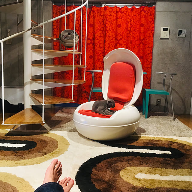 スペースエイジ ガーデンエッグチェアのおすすめ商品とおしゃれな実例