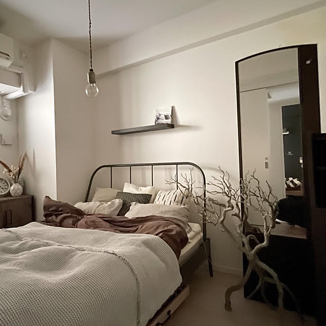 IKEA (イケア) IKEA(イケア) KOPARDAL ベッドフレーム, グレー