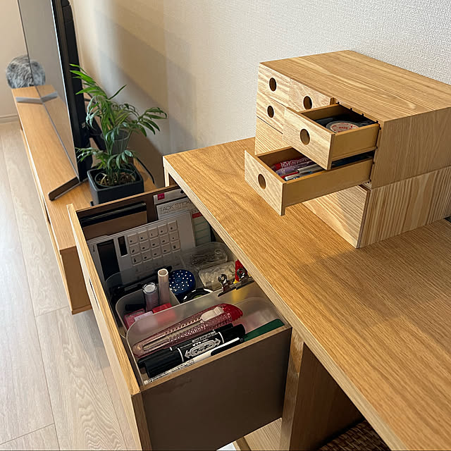 無印良品 スタッキングシェルフセット 5段×2列 オーク材 約幅82×奥行