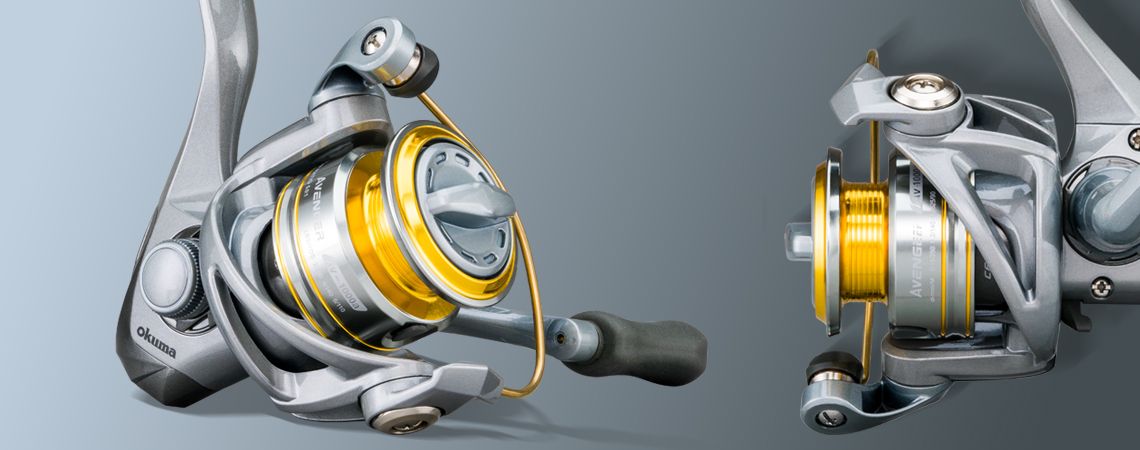 アベンジャー スピニングリール | OKUMA FISHING: 高度な釣り道具と