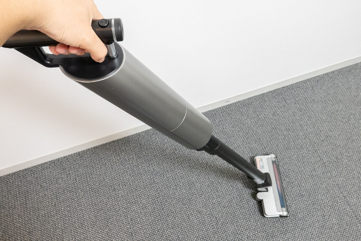 ツインバードの紙パック式コードレス掃除機 TC-E263GY 使用レビュー