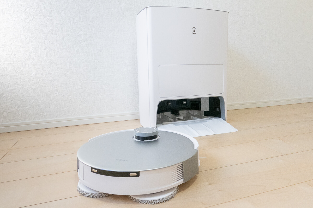 エコバックス「DEEBOT T20 OMNI」徹底レビュー！自動ゴミ収集＆モップ