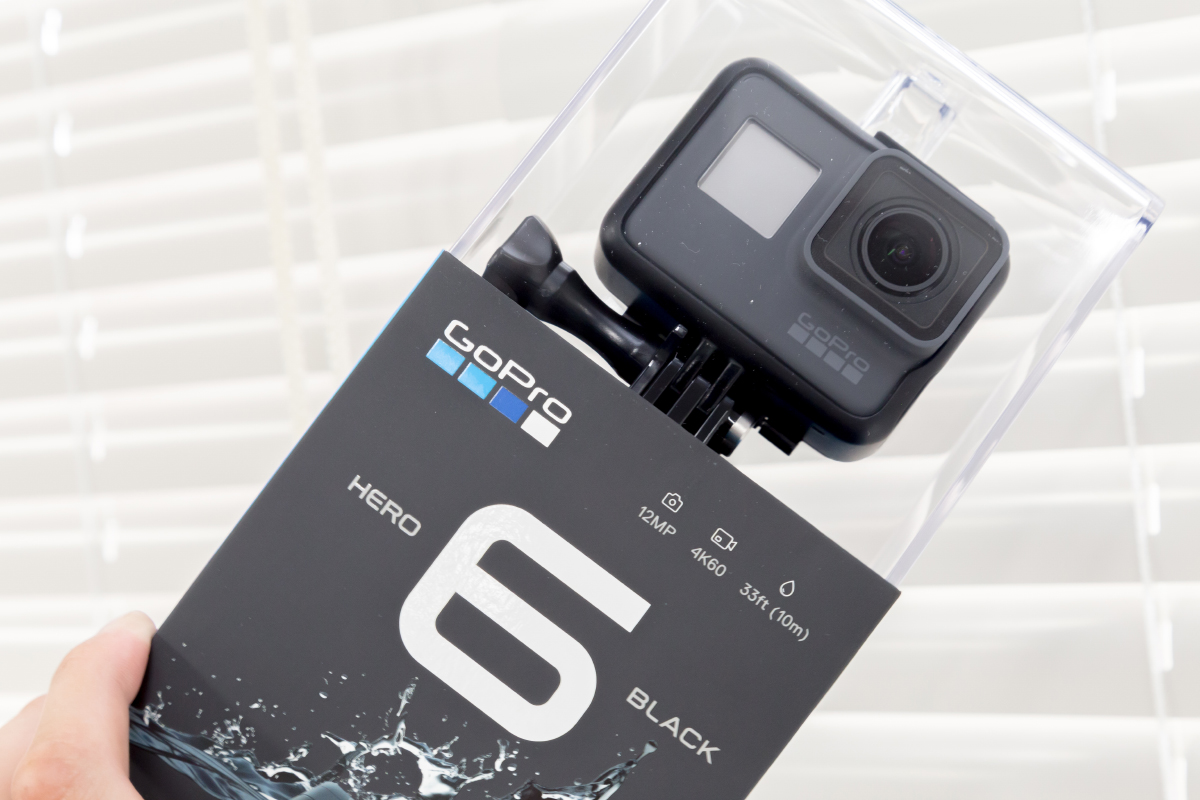 GoPro HERO6 Blackを実写レビュー！開封から初期設定、撮影方法まで
