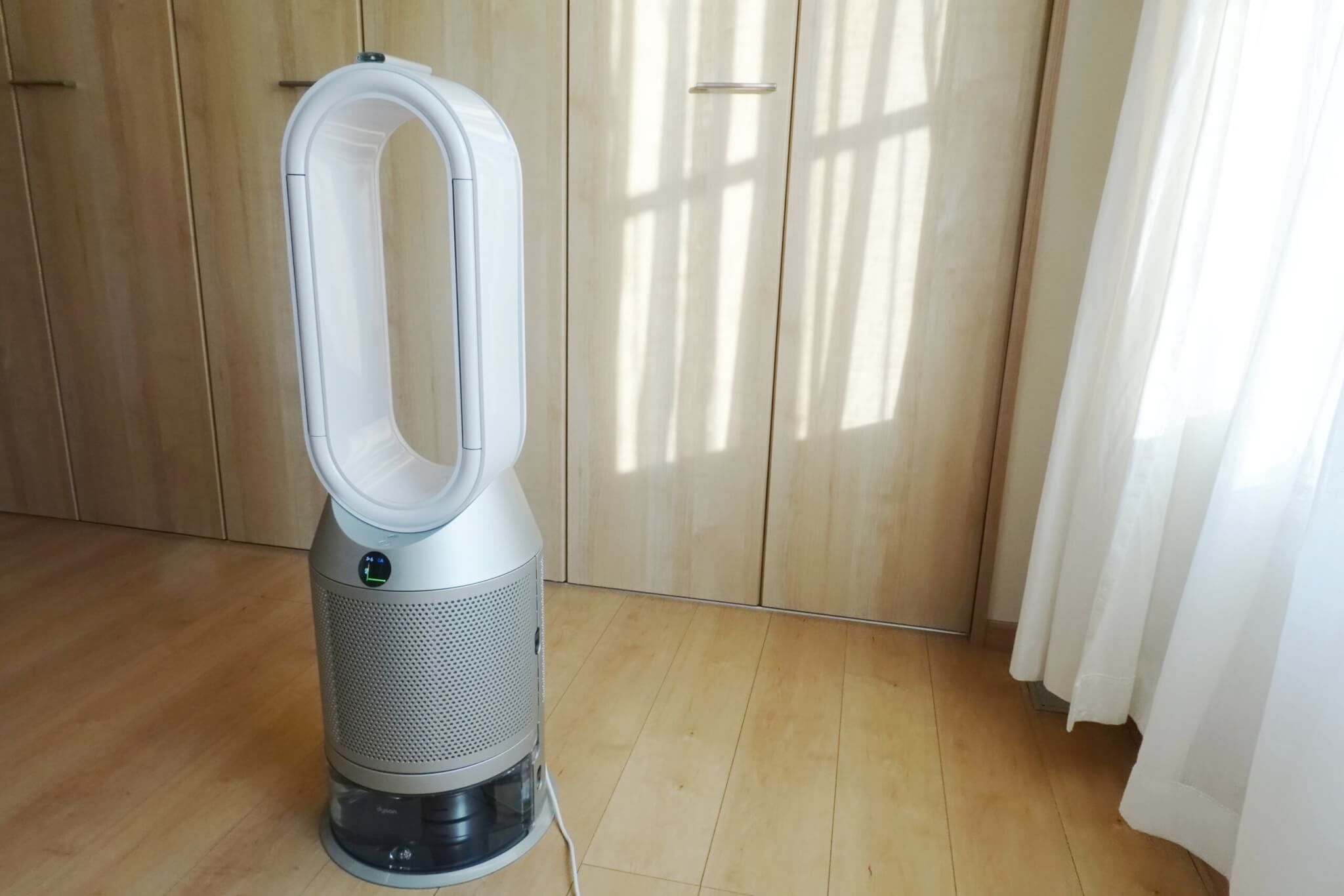 ダイソンの加湿空気清浄機「Purifier Humidify+Cool™」使用レビュー