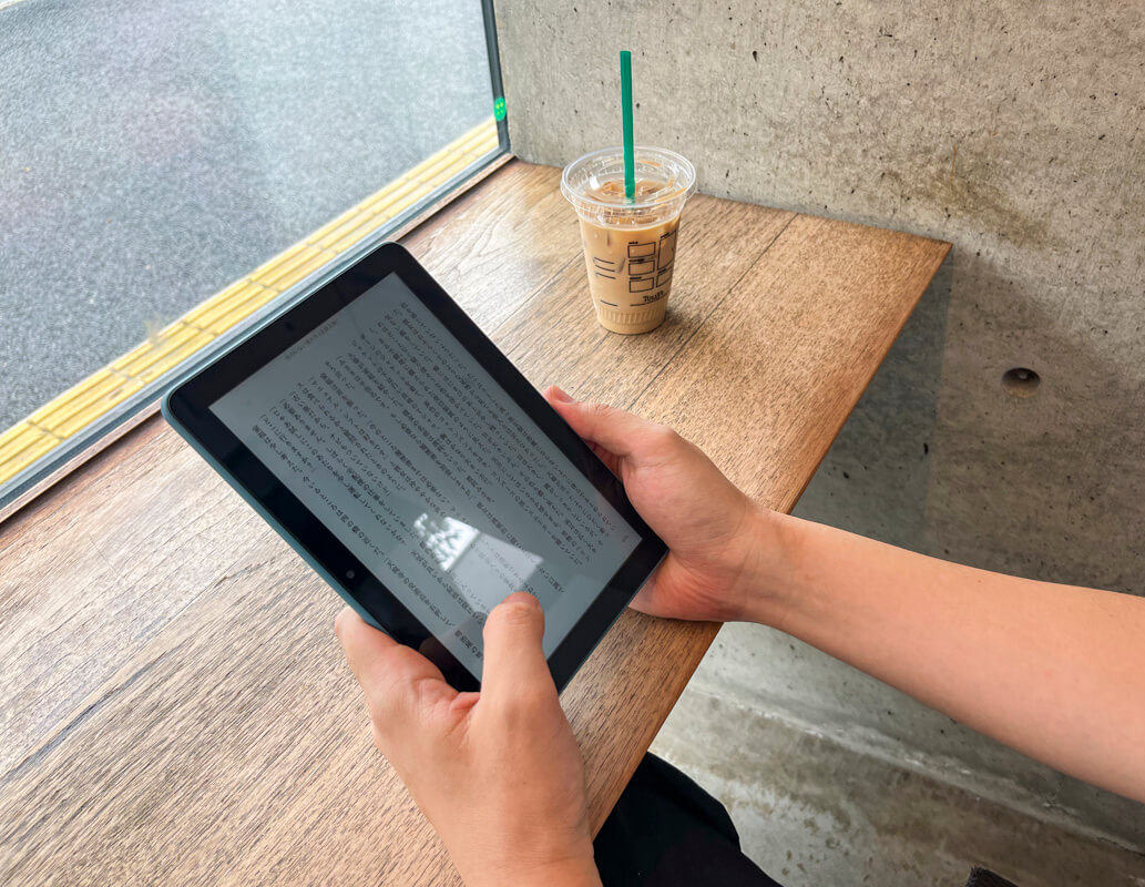 AmazonタブレットFire HD 8の実機レビュー！安価でコスパの高さが