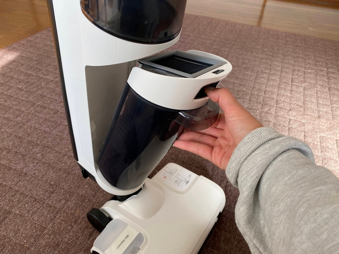 ロボロック Dyad Pro(ダイアドプロ)をレビュー！吸引と水拭きが同時に