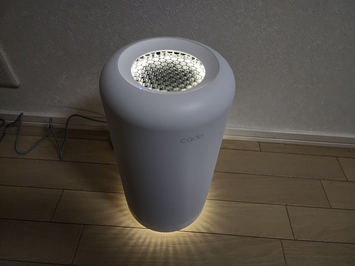 cado(カドー)の除菌脱臭機 SAP-002をレビュー！生活臭の対策に