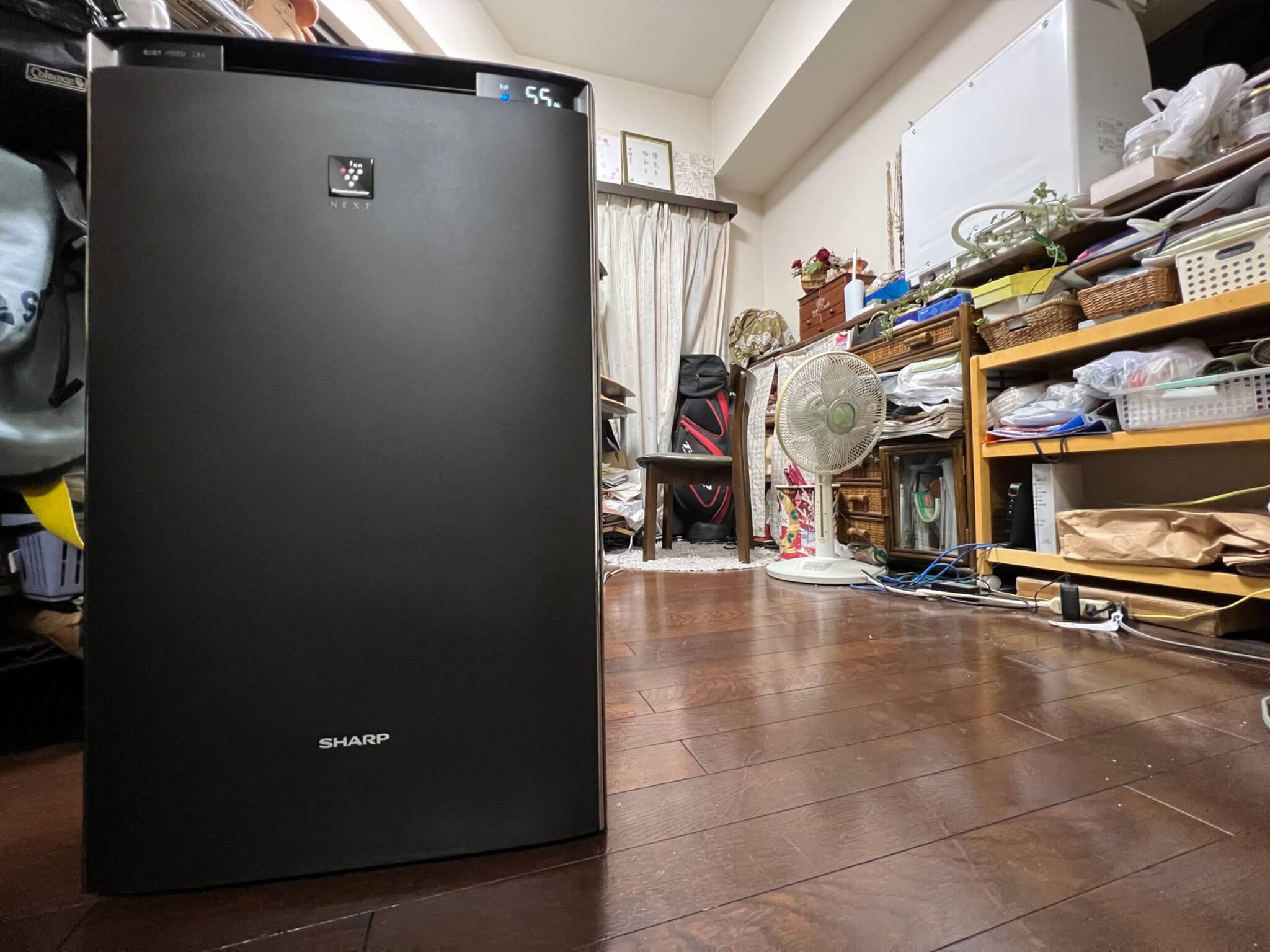 シャープの空気清浄機 KI-RX75をレビュー！ 気になる電気代や動作音は