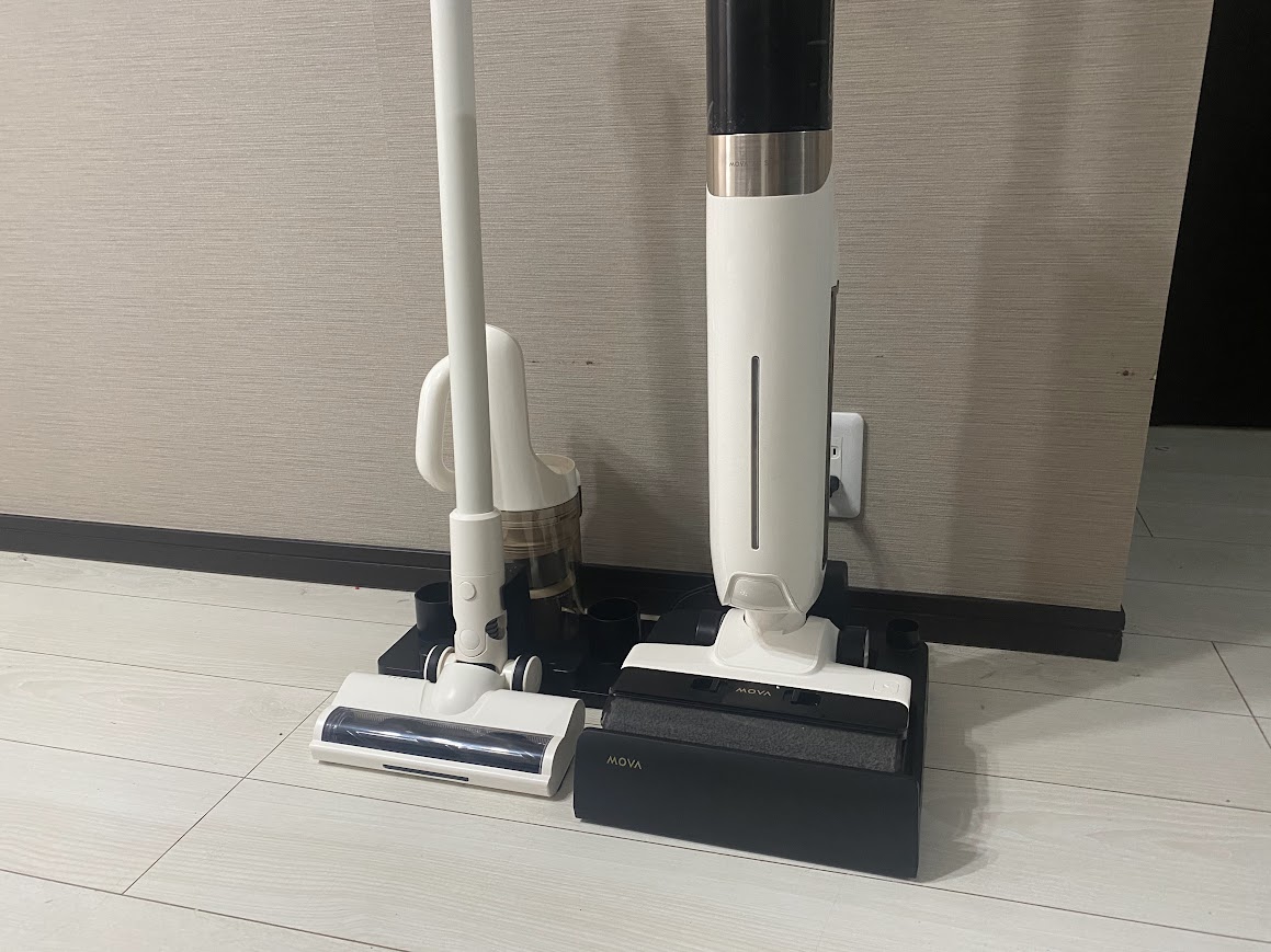 MOVA K30 Mix 水拭き掃除機を実機レビュー！水拭きに加えてゴミや水分