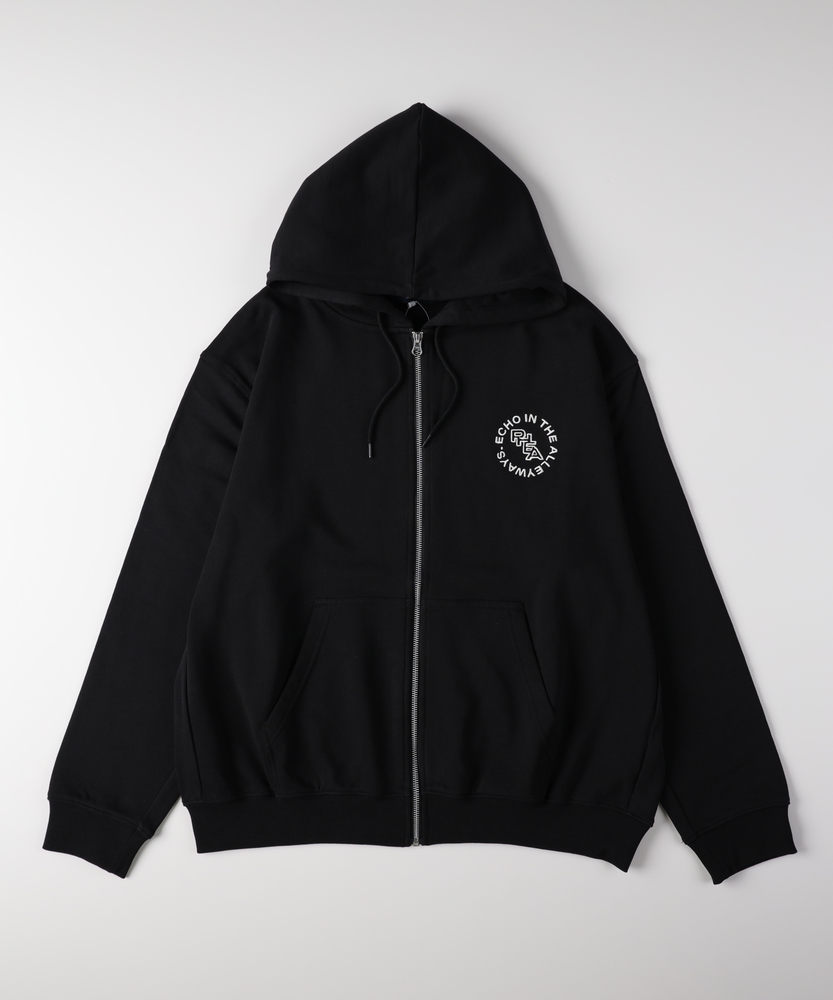 ワンポイントロゴフルジップパーカー(S ホワイト): トップス｜Right-on