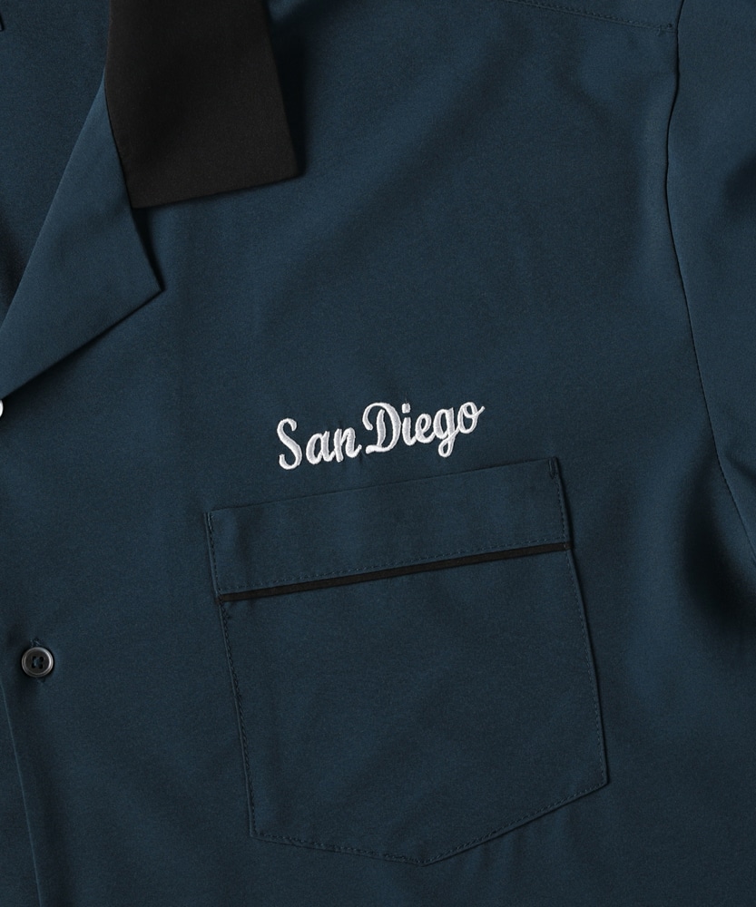 ボウリングシャツ(M ブルー): トップス｜Right-on公式オンラインショップ