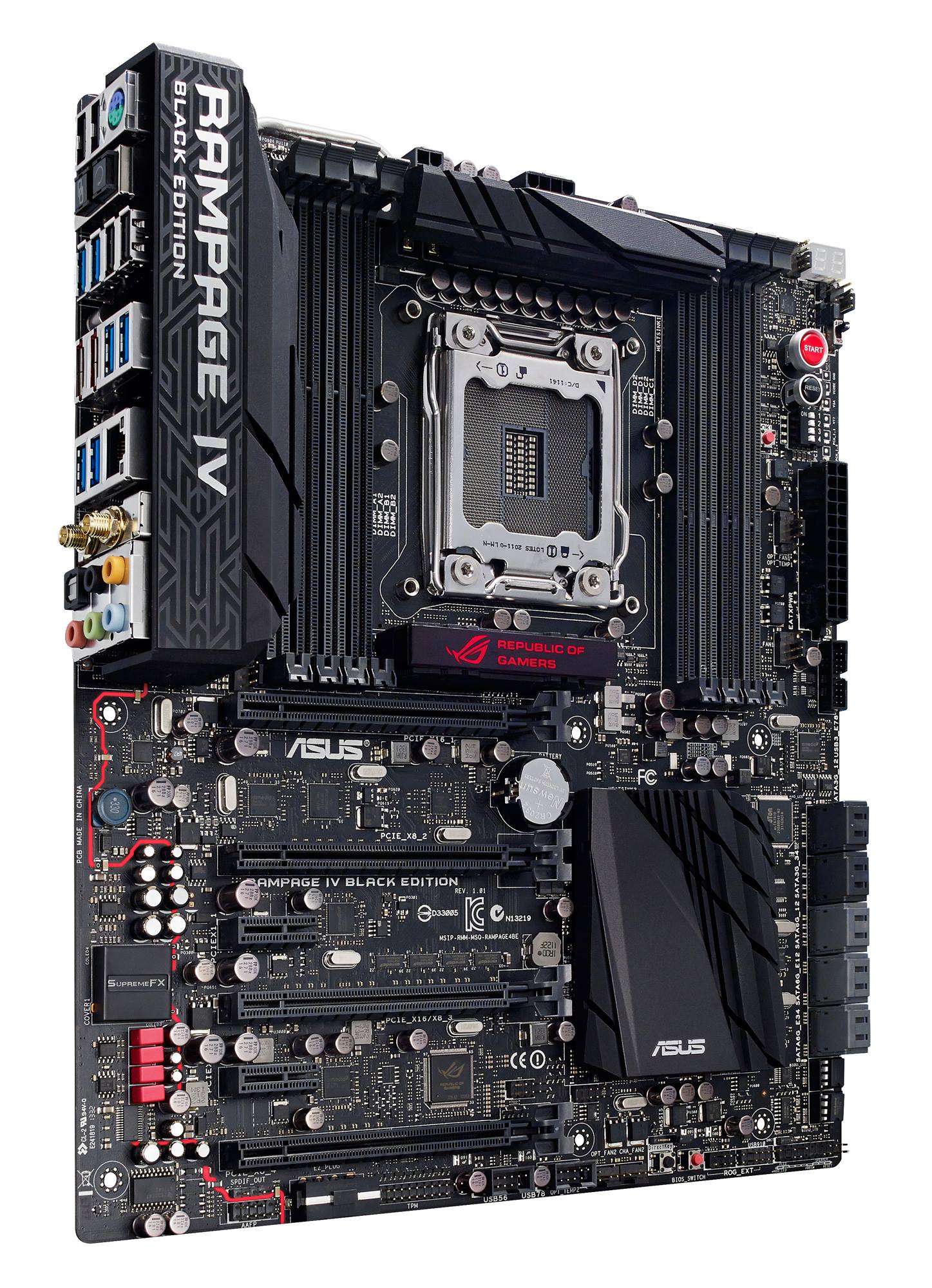 IDF13: ASUS Unleashes the ROG Rampage IV Black Edition Motherboard