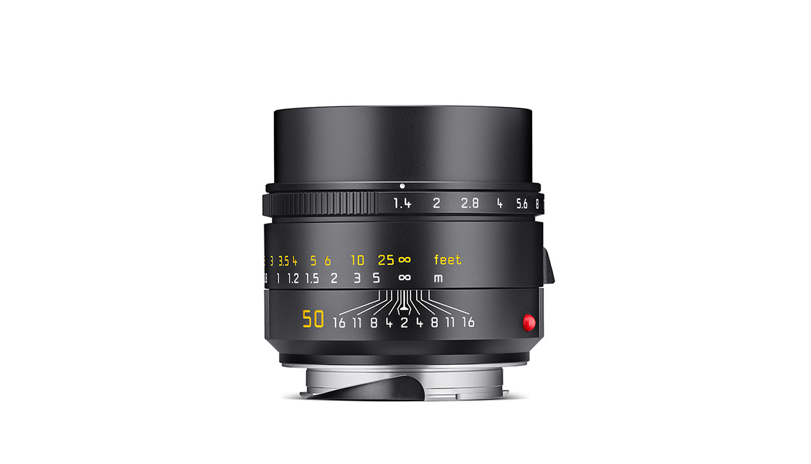 Leica SUMMILUX-M 50mm f/1.4 ASPH., black anodized finish