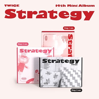 STRATEGY: 14th Mini Album (STD)(3種セット)＜オンライン限定＞/TWICE