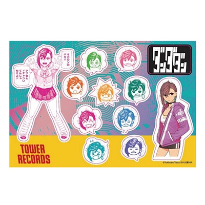 ダンダダン × TOWER RECORDS ステッカー 綾瀬桃