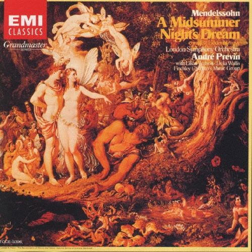 メンデルスゾーン: 劇音楽 夏の夜の夢/アンドレ・プレヴィン