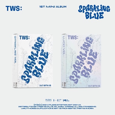 Sparkling Blue: 1st Mini Album (ランダムバージョン)/TWS