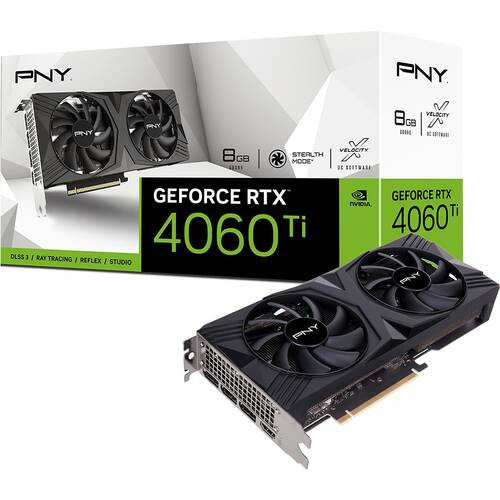 PNY PNY GeForce RTX 4060 Ti 8GB VERTO STANDARD DUAL FAN