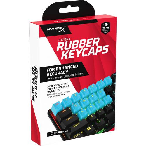 HyperX ハイパーエックス Rubber Keycaps Blue [519U1AA#ABA] 交換用