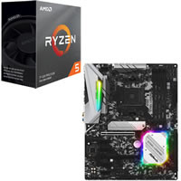 セット商品（AMD + ASRock） ☆Ryzen 5 3600 + ASRock B450 Steel